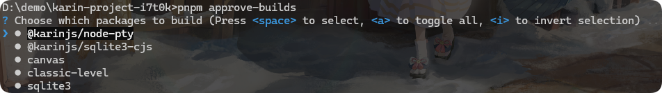 a